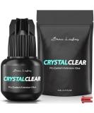 Crystal Clear Professional Eyelash Extension Glue | Strong Fast Drying Adhesive | Long-Lasting Semi-Permanent Lash Extensions | 7 Weeks Retention - Buy Online on SooperMarket.com