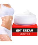 VERONNI Hot Cream - Anti-Cellulite Skin Toning & Slimming Cream for Men & Women - Natural Heating Formula - Buy Online on SooperMarket.com