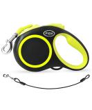 Fida Retractable Dog Lead 5m/16ft for Large Dogs up to 50KG - Green Reflective Ring, Ideal for Daily Walking - Buy Online on SooperMarket.com