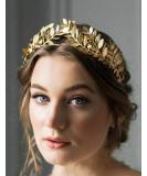 Chargances Bridal Gold Leaf Crown Headband Bridal Tiara Gold Leaf headpiece for Wedding Prom Festival Bridesmaid Hair Accessoriecs(Gold) - Buy Online on SooperMarket.com