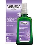 WELEDA BIO LAVENDEL body oil - essential natural cosmetics skin care massage oil / care oil with lavender oil almond oil & sesame oil for care and relaxation with pleasantly soothing fragrance (vegan / 100ml) lavender relaxing care oil - Buy Online on SooperMarket.com
