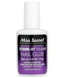 Mia Secret Strong-Jet Brush On Clear Nail Glue 335 - Ideal to adhere crystals over any acrylic and gel surface - Buy Online on SooperMarket.com