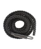 Get Out! Workout Fitness Training Climbing Rope in Black  Battle Rope for Kids & Adults Outdoor & Indoor Gym Exercise 15ft - Buy Online on SooperMarket.com