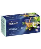 Meßmer pure herbs | 25 tea bags | Vegan | Gluten-free | Lactose-free 25 tea bags pure herbs - Buy Online on SooperMarket.com