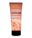 Desert Essence Nourishing Pink Himalayan Salt & Sugar Body Scrub - 6.7 oz | Low Foaming Polish with Jojoba Sunflower & Shea Butter for Softer Radiant Skin - International Shipping Available - Buy Online on SooperMarket.com