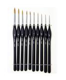 Detail Paint Brushes Set 10pcs Miniature Brushes for Fine Detailing & Art Painting - Acrylic  Watercolor Oil Models  Warhammer 40k. - Buy Online on SooperMarket.com