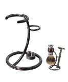 Linkidea Shaving Brush Stand, Stainless Steel Safety Razor Holder Compatible with Manual Razor for Shower Room, Bathroom, Shaver Kit Organizer (Brushed Nickel) - Buy Online on SooperMarket.com