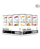 CELSIUS Assorted Flavors Official Variety Pack, Functional Essential Energy Drinks, 12 Fl Oz (Pack of 12) - Buy Online on SooperMarket.com