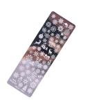 Nagel Stamping Plate Kit | Metal French Tip Nail Art Set | Christmas Nail Design Stamper & Tool for Perfect Patterns - Buy Online on SooperMarket.com