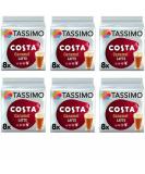 Tassimo Compatible Costa Latte Caramel Coffee Pods 16 discs - (Pack of 6 Total 96 discs 48 Drinks) - Buy Online on SooperMarket.com