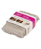homiez Shine Cushion Lurex Cleaning Sponge Pot Cleaner Pot Sponge 13 x 8 x 2.5 cm 1 piece - Buy Online on SooperMarket.com