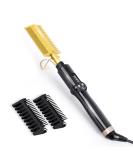 Ten-Tatent Hot Comb Hair Straightener | Double Sided Electric Straightening Brush - Buy Online on SooperMarket.com