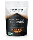 Terrasoul Superfoods Raw Unpasteurized Organic Almonds (Sproutable) 2 lbs Almonds - Whole 32 Ounce (Pack of 1) - Buy Online on SooperMarket.com