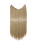 Silk-Co hair extension with rubber band smooth extensions with invisible cord synthetic hair part such as real hair hair sealing hair extensions for women ashblond 50cm 50 cm ashblond - Buy Online on SooperMarket.com