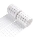 WXBOOM Self Adhesive Dots 1400pcs (700 Pairs) 0.79 Diameter White Hook & Loop Dots Sticky Back Coins 20mm for School Classroom Office Home 1.0.79-1400 - Buy Online on SooperMarket.com