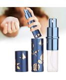 Portable Refillable Perfume Bottle - 10ml Aluminum Atomizer Spray - Travel-Friendly Cosmetic Container - Buy Online on SooperMarket.com