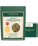 VAHDAM Sweet Himalayan Green Tea Blend | Pure Leaves from the Himalayas | Easy Brewing and Delicious Taste - Buy Online on SooperMarket.com
