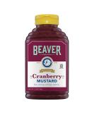 Beaver Cranberry Mustard, 13 Ounce Squeeze Bottle Cranberry 13 Ounce (Pack of 1) - Buy Online on SooperMarket.com