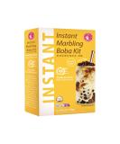 Os Bubble Instant Marbling Boba Tea Kit | Brown Sugar | 4x60g | Bubble Tea with Tapioca Pearls & Straw - International Shipping - Buy Online on SooperMarket.com