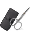 Premium Stainless Steel Nail Scissors for Fingernails & Toenails - Curved Extra Sharp with Protective Case (9 cm) - Buy Online on SooperMarket.com