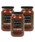 Sauce Shop - Spicy Marinara Simmer Sauce Pack of 3 - Perfect for Meatballs - 3x 360g Glass Jars - Buy Online on SooperMarket.com
