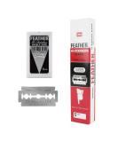 Feather Double Edge Safety Razor Blades - 100 Count, 10 Packs of 10 Blades - Buy Online on SooperMarket.com