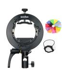 Godox S2 Bowen Mount S-Type Flash Holder for V1 V860II AD200 AD400Pro Speedlite - Buy Online on SooperMarket.com