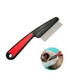 Cat Ridge Stainless Steel Brush - Gentle Scalp Care & Lice Comb for Cats & Dogs | Durable Flea & Tangle Remover - Buy Online on SooperMarket.com