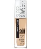 Maybelline Super Stay Full Coverage Foundation 220 Natural Beige 1 fl oz (30 ml) - Buy Online on SooperMarket.com