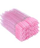 G2PLUS 300 PCS Disposable Eyelash Brushes - Pink Eyelash Spoolies for Extensions - Crystal Mascara Wands -Eyelash Extension Brush Applicator for Eyelash Extensions - Buy Online on SooperMarket.com