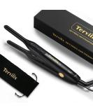 Terviiix Mini Flat Iron for Short Hair & Edges - 310 Inch Ceramic Straightener for Men, Fast Heat, Dual Voltage - Buy Online on SooperMarket.com