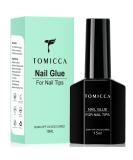 TOMICCA Gel Nail Glue - 15ml/4 in 1 Super Strong Nail Glue Compatible with Acrylic-Nails Soft Gel Nail Tips and Press On Nails (Curing Needed) Convenient and Fast Long Lasting and Easy to Use 1PCS-15ml Nail Glue Gel - Buy Online on SooperMarket.com