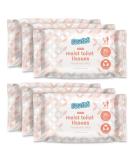 Amazon Brand Presto! Wet Wipes - Gentle Flushable Unscented 240 Count (6 Packs of 40) | International Shipping Available - Buy Online on SooperMarket.com