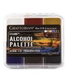 Graftobian F/X Aire Alcohol Activated Palette - SFX Makeup (F/X 1 - Primaries Plus) | International Shipping Available - Buy Online on SooperMarket.com