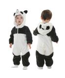 Doladola Baby Panda Hooded Romper | Toddler's Animal Onesie Jumpsuit 18-24 Months - Buy Online on SooperMarket.com