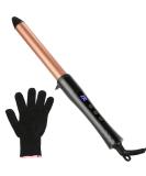 LXMTOU 25mm Ceramic Curling Wand - Professional 1 Inch Curling Iron for Short to Long Hair, Clampless Design, Adjustable Temperature, Dual Voltage - Buy Online on SooperMarket.com