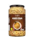 Trevijano Moroccan Couscous with Dehydrated Vegetable Flavour Spice cou Pack 1kg - Buy Online on SooperMarket.com