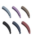 6Pcs Banana Ponytail Holder Clip Fashionable Large Banana Hair Clip Strong Hold Ponytail Banana Clips Vintage Comb Banana Clips for Women Girls - Buy Online on SooperMarket.com
