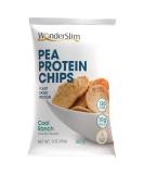 WonderSlim Cool Ranch Pea Protein Snack Chips - 10ct Value Pack | 10g Protein | 10g Net Carbs | Gluten Free - Buy Online on SooperMarket.com
