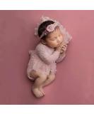 Pink Lace Newborn Photography Outfits Girl Newborn Photography Props Pearl Lace Rompers Newborn Girl Lace Romper Photoshoot Outfits Baby Photo Props (Long Sleeve, Pink, 0-2Months) 04 Pink, Long Sleeve(0-2 months) - Buy Online on SooperMarket.com