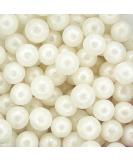 Pearl Glimmer Jumbo Mother of Pearl Cake Topper Sprinkles - 30g Edible Shimmer Balls - Ideal for Weddings & Parties - Buy Online on SooperMarket.com