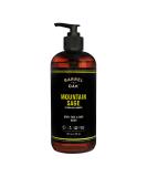 Barrel and Oak - All-In-One Body Wash, Men's Body Wash, Men's Soap for Hair, Face, & Body, Refreshing & Balanced Cleanser, Essential Oil-Based Scent, Cedar & Patchouli, Vegan (Mountain Sage, 16 oz) - Buy Online on SooperMarket.com