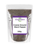 Cracked Black Pepper (Coarse Ground) 250g by Virgolden - Buy Online on SooperMarket.com