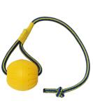 Ball with rope dog toys flee durafoam ball dog toys dog-water swimmer toy ball Small means Large dog sacrifice toys (9 cm) Grande Boule - Buy Online on SooperMarket.com