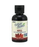 Now Foods Better Stevia Zero-Calorie Liquid Sweetener Maple 2 fl oz (59 ml) - Buy Online on SooperMarket.com