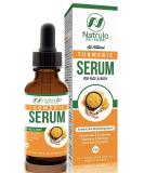Natrulo Turmeric Serum for Face & Body - All Natural Turmeric Skin Brightening Serum - Cleanses Skin, Fights Acne, Evens Tone, Heals Scars - Pure Handcrafted Skincare Made in the USA - Buy Online on SooperMarket.com