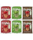 Frubis Tasty Bits Of Crispy Fruit | Red Apple | Green Apple | Apple and Cinnamon - 6 Pack - Buy Online on SooperMarket.com