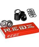 Bones Super Reds Bearings 8 Pack Set with Free Spacers & Speed Washers - Buy Online on SooperMarket.com