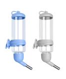 Bncxdc Hamster Water Bottle Rabbit Water Bottles 2PCS 250ML/8.45OZ Free Standing Small Animal Water Bottle No Drip Plastic Hanging Water Bottle Automatic Water Bottle Dispenser (Blue Gray) - Buy Online on SooperMarket.com