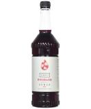 Simply Rhubarb Syrup Vegan & Nut Free Flavoured Syrup for Coffee Cocktails & Baking (1 Litre) - Buy Online on SooperMarket.com